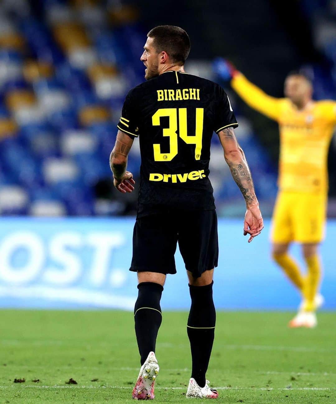 クリスティアーノ・ビラーギのインスタグラム：「Rimane la delusione perché avremmo meritato di più! Avanti a testa alta! ⚫️🔵 #inter #amala」