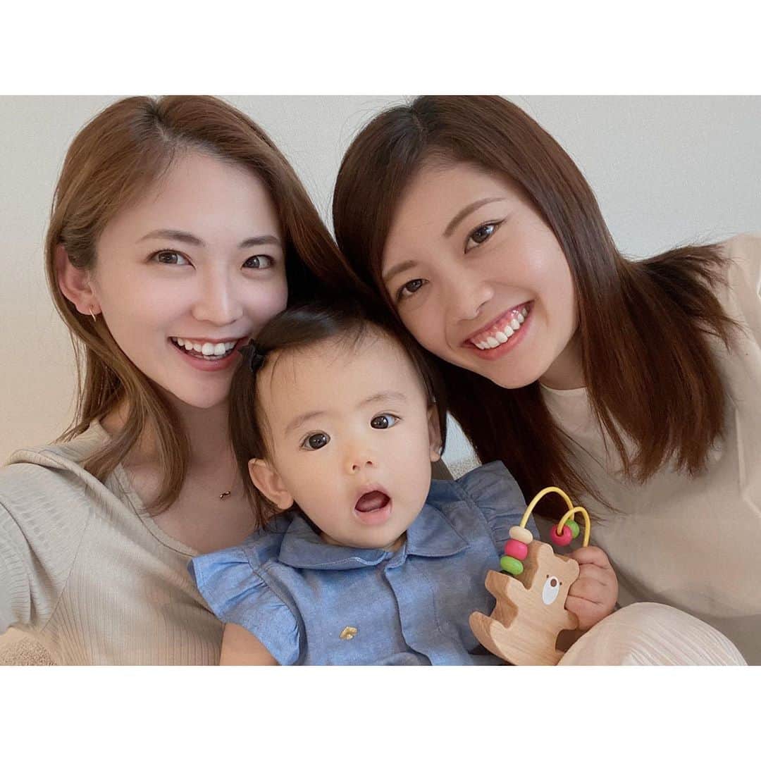 姫野れみのインスタグラム：「先日、高校時代からの友人と♡ コロナで会えず、1ヶ月遅れの誕生日祝い！ 今までたっくさん2ショットを撮ってきたのが 3ショットになって感慨深いね！嬉しい♡♡ ちゃんとカメラ目線で写ってくれちゃうので 写真が選びきれません😂笑」