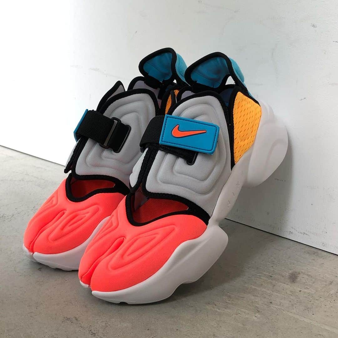 のインスタグラム：「＜NIKE＞ "AQUA RIFT” #nike #harajuku_beams  #beams #newarrival#japan#tokyo#harajuku#fashion#mensfashion#日本#東京#原宿#ファッション#メンズファッション#ビームス」