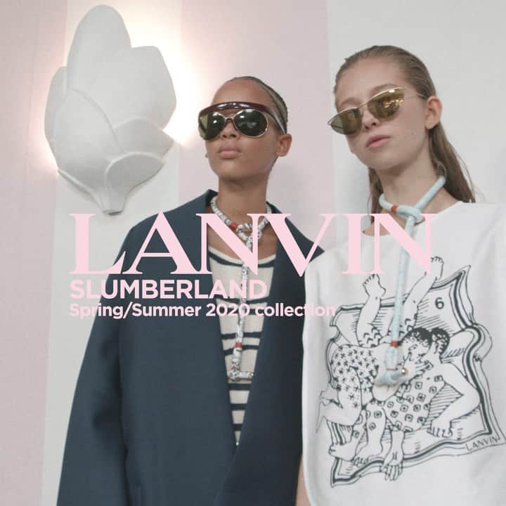 ランバンのインスタグラム：「#LanvinSS20 collection available via link in bio. #Lanvin」
