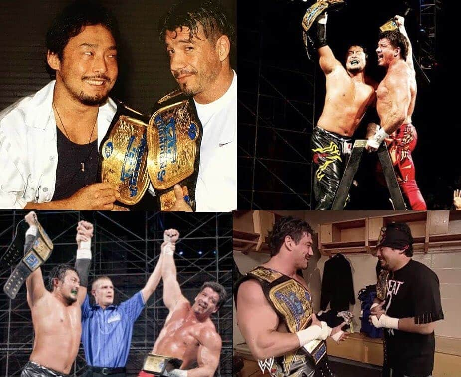 TAJIRIさんのインスタグラム写真 - (TAJIRIInstagram)「Jeweled time in my life. #wwe  #ecw #tajiri #eddygurrero #vivalaraza」6月14日 21時11分 - tajiri.buzzsaw.yoshihiro