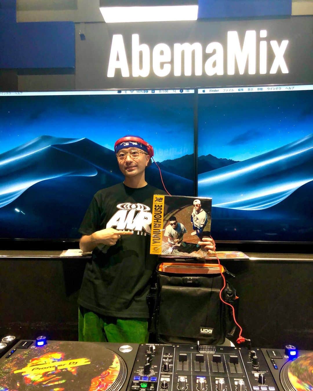 ZEN-LA-ROCKのインスタグラム：「KIRIN先生の🆕レコードは日本のレコ屋でも購入可能DEF🔥 thanxxx 2 @dj.lighto 🤜🏽🎱🤛🏽 FNCYのレコードもSEOULで売りたいぞっっっっっ . . . #8balltown #kirin #yunuinthehouse #abemamix #zenlarock」