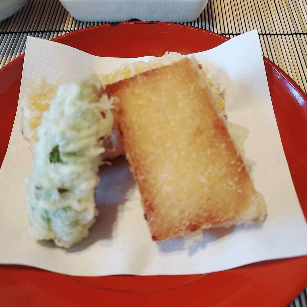今藤霧子さんのインスタグラム写真 - (今藤霧子Instagram)「From Kyoto I had a nice tempura🍤 #kirikoimafuji  #kiriko #天ぷらえんどう  #京都天ぷら #kyototempra #tempura」6月14日 21時32分 - kiriko.imafuji