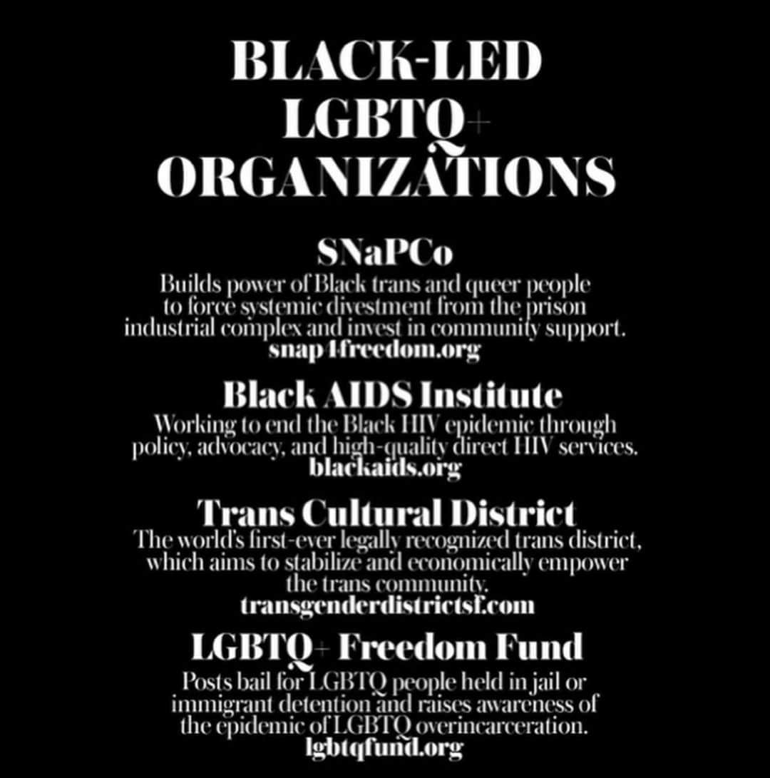 マーク・ジェイコブスさんのインスタグラム写真 - (マーク・ジェイコブスInstagram)「Good morning. Black Trans Lives Matter. Repost  @tabboonyc #blacklivesmatter #blacktranslivesmatter #onerace #humanrace #howcanIbeofservicetoday」6月14日 22時01分 - themarcjacobs