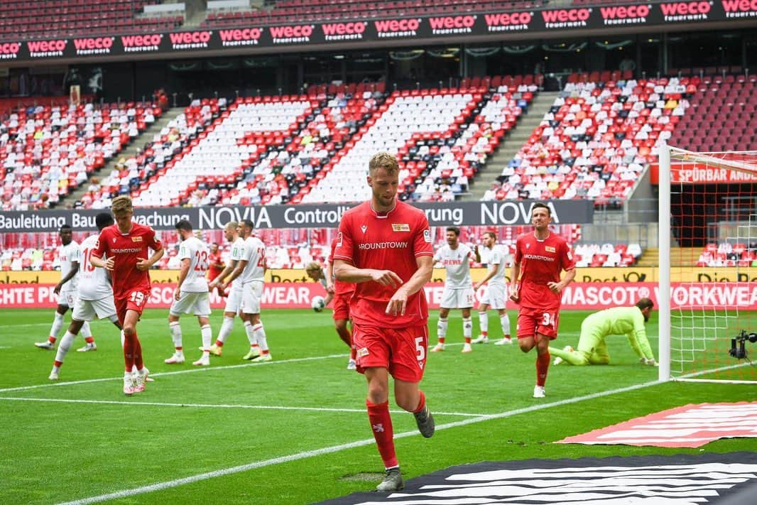 マーヴィン・フリードリヒのインスタグラム：「Big Points! 💥 #unionberlin #eisern #fckfcu #berlin #köln #goodfight #auswärtssieg #bundesliga」