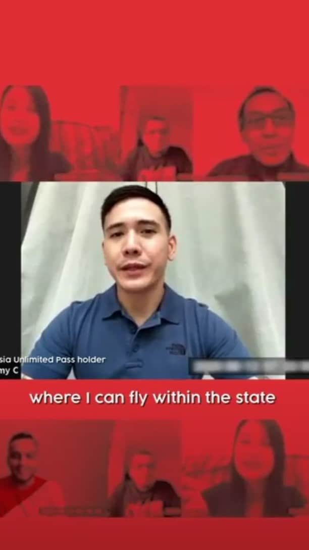 エアアジアのインスタグラム：「What do #AirAsia Unlimited Pass holders have to say about the new pass? Find out here :)」