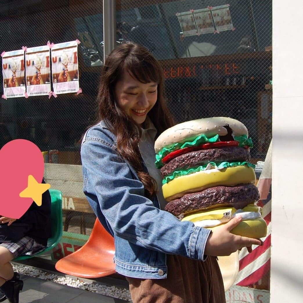 白本彩奈さんのインスタグラム写真 - (白本彩奈Instagram)「🍔🍔 💕」6月14日 22時28分 - ayanashiramoto_official