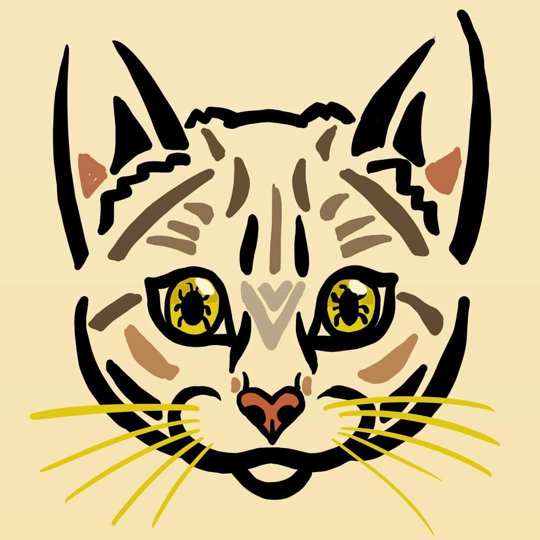 納谷健さんのインスタグラム写真 - (納谷健Instagram)「君は可愛い猫ちゃん  #たけるの一コマ日記」6月15日 9時30分 - patch_takeru78