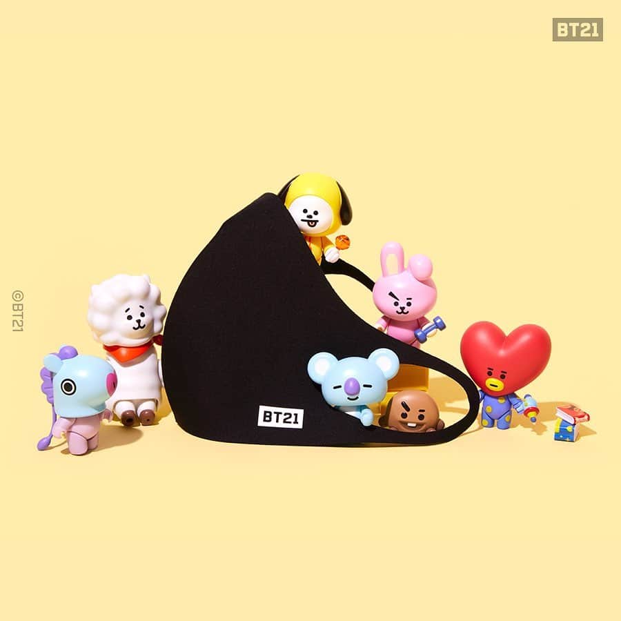 BT21 Stars of tomorrow, UNIVERSTAR!さんのインスタグラム写真 - (BT21 Stars of tomorrow, UNIVERSTAR!Instagram)「#BT21 3D Fit #Facemask 2nd drop ⠀ 'Cause good things are meant to be shared over and over! 😎 ⠀ Already loved all over the world, the heat releasing fabric is going to be perfect for the summer. ⠀ Only Today at LINE FRIENDS COLLECTION 👉Link in bio ⠀ Buy 2 and get 20% off, buy 3 and get 30% off ⠀ #Reusable #Washable #Mask #SunProtection #Fashion #FunctionalMask」6月15日 10時06分 - bt21_official