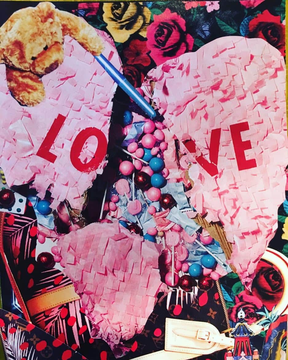 ミシェル・トラクテンバーグさんのインスタグラム写真 - (ミシェル・トラクテンバーグInstagram)「Happy #pride!!! Love is love is love is love!! This collage art by me, layered with every color, because everything is more beautiful in unity! 💖」6月15日 2時33分 - michelletrachtenberg