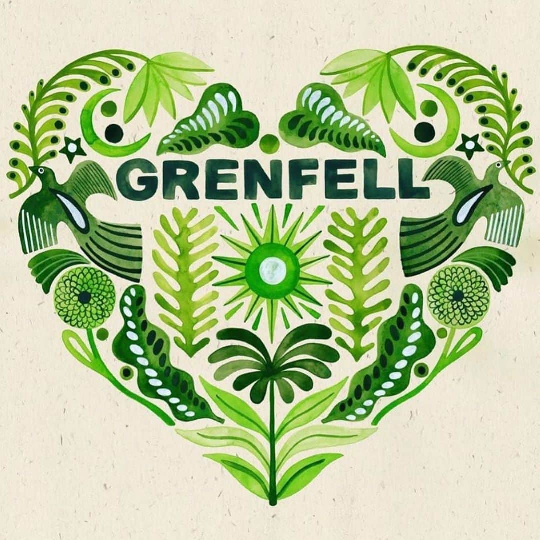 レオナ・ルイスのインスタグラム：「3 years on. Always and Forever in our hearts 💚 #grenfell」