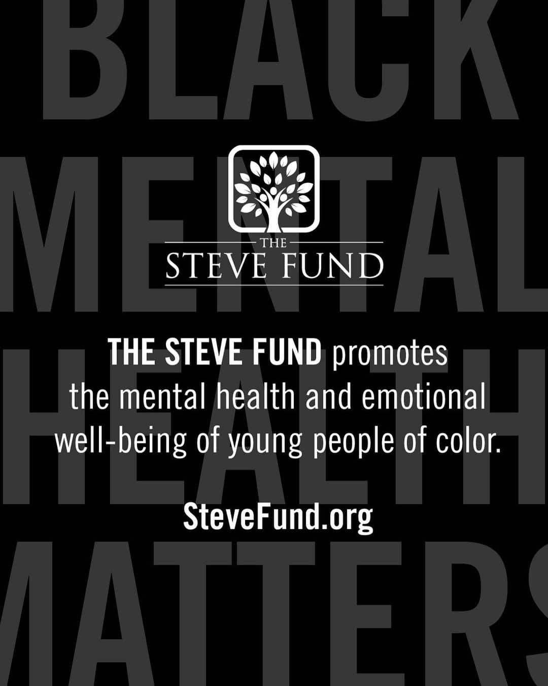 ケネスコールさんのインスタグラム写真 - (ケネスコールInstagram)「If you’re suffering from the effects of racism and racial trauma, you’re not alone. The Steve Fund is just one resource available to help, and there are more listed on the “For Good” section of our site and at MentalHealthCoalition.org. #BlackLivesMatter #MentalHealthMatters #MentalHealthCoalition」6月15日 4時18分 - kennethcole