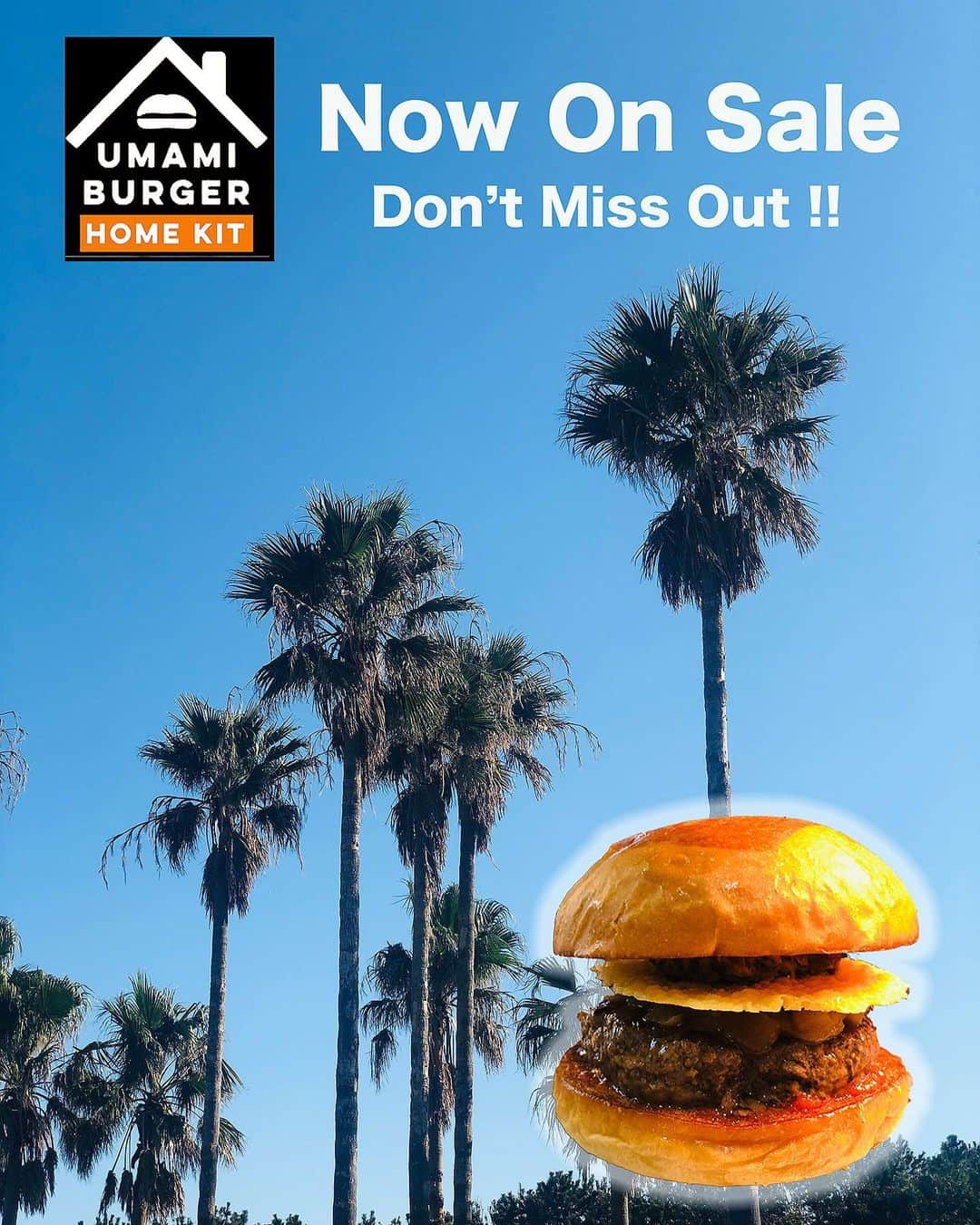 のインスタグラム：「. UMAMI BURGER HOME KIT 🍔第三弾発売中です❗️ . 今回のUMAMI BURGER🍔HOME KITは、文字通り1番人気の看板商品「ウマミバーガー」です❗️ 第一弾で大好評頂いたテイスティーなバーガーです✨ . 店舗で使用している材料とレシピを惜し気もなくそっくりキットにしてありますので「お店の味」をおうちで再現出来ますし、思い通りのトッピングも自由に出来ちゃいます❗️😊 . １セット４食分￥4,180(税抜）＋送料 です、お見逃し無く❗️ . お申し込み、詳しい内容は下記オフィシャルHPまで❗️ http://www.umamiburger-online.jp/ .  #StayHome #StaySafe #おうち時間 #おうちごはん #おうちで作る #こどもと作る #おうちランチ #おうちディナー #おうちで過ごそう #ウマミバーガー #ホームキット #homecooking #homemade #homekit #umamiburgerjpn #umamiburger #umamiburgerhomekit #ウマミバーガー青山店 #aoyama #omotesandou #InstaFood #グルメバーガー #グルメランチ #バーガー #food #foodie #deri #foodgram」
