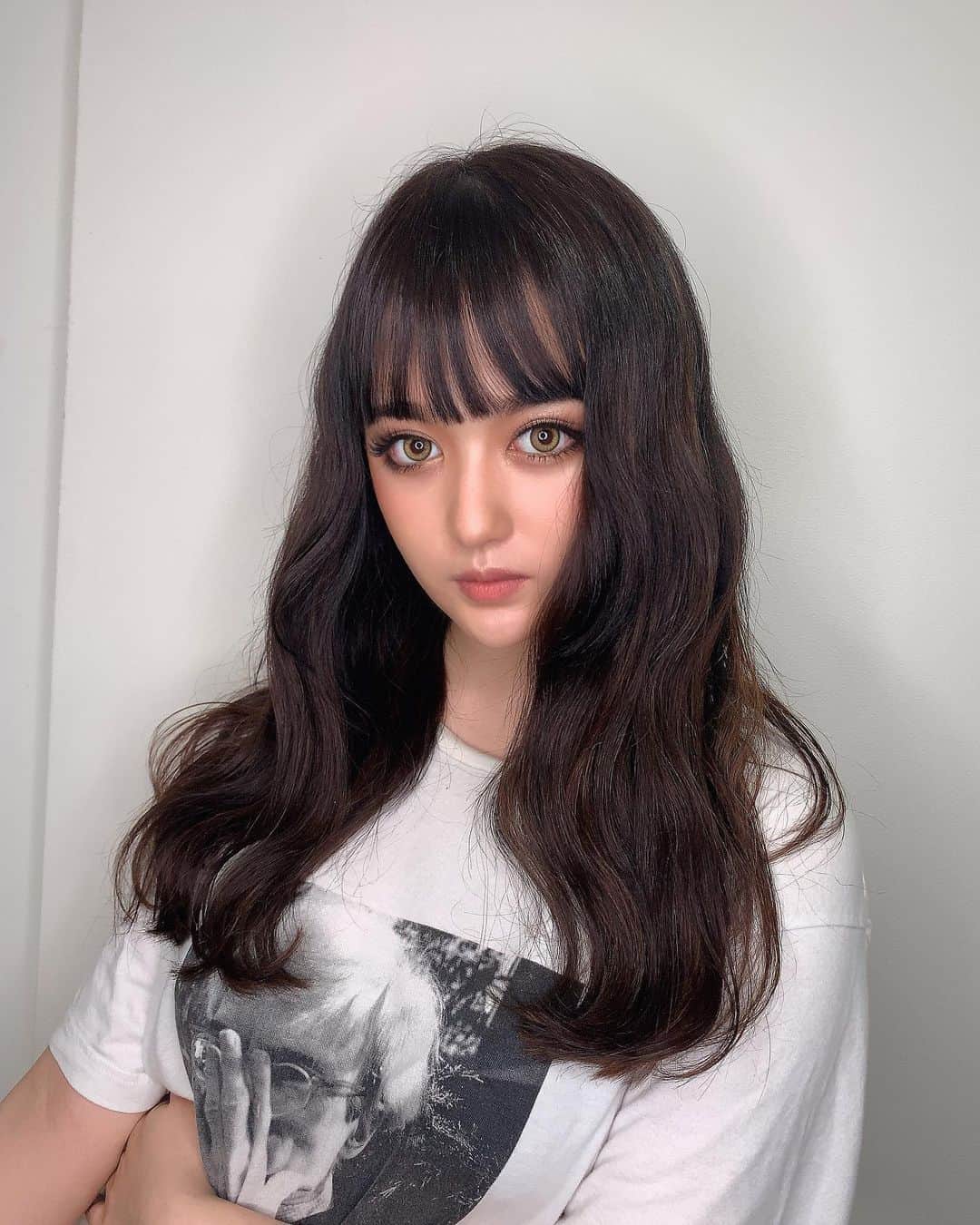 椎名美羽さんのインスタグラム写真 - (椎名美羽Instagram)「やっと体調落ち着いてきたから髪の毛やってもらた🥺💖 こなかちゃんありがとうございます👸🏻💖 #ange」6月15日 19時13分 - miu.miu.singer