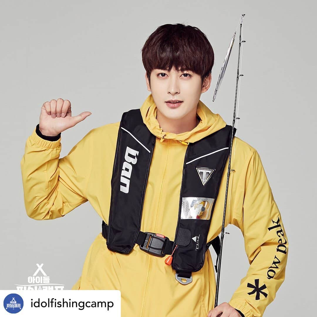 Block Bさんのインスタグラム写真 - (Block BInstagram)「Posted @withregram • @idolfishingcamp #아이돌피싱캠프 ⠀ 🐟이름: 재효 🐟소속 그룹: 블락비 🎣낚시레벨: ★★★★☆ ⠀ 찐초보 낚시돌들의 대회 도전기!💥 6월 18일 (목) 저녁 6시 25분 첫방송! ⠀ #JTBC #idolfishingcamp #토니안 #이진호 #한승연 #재효 #다원 #연우」6月15日 11時00分 - blockb_official_