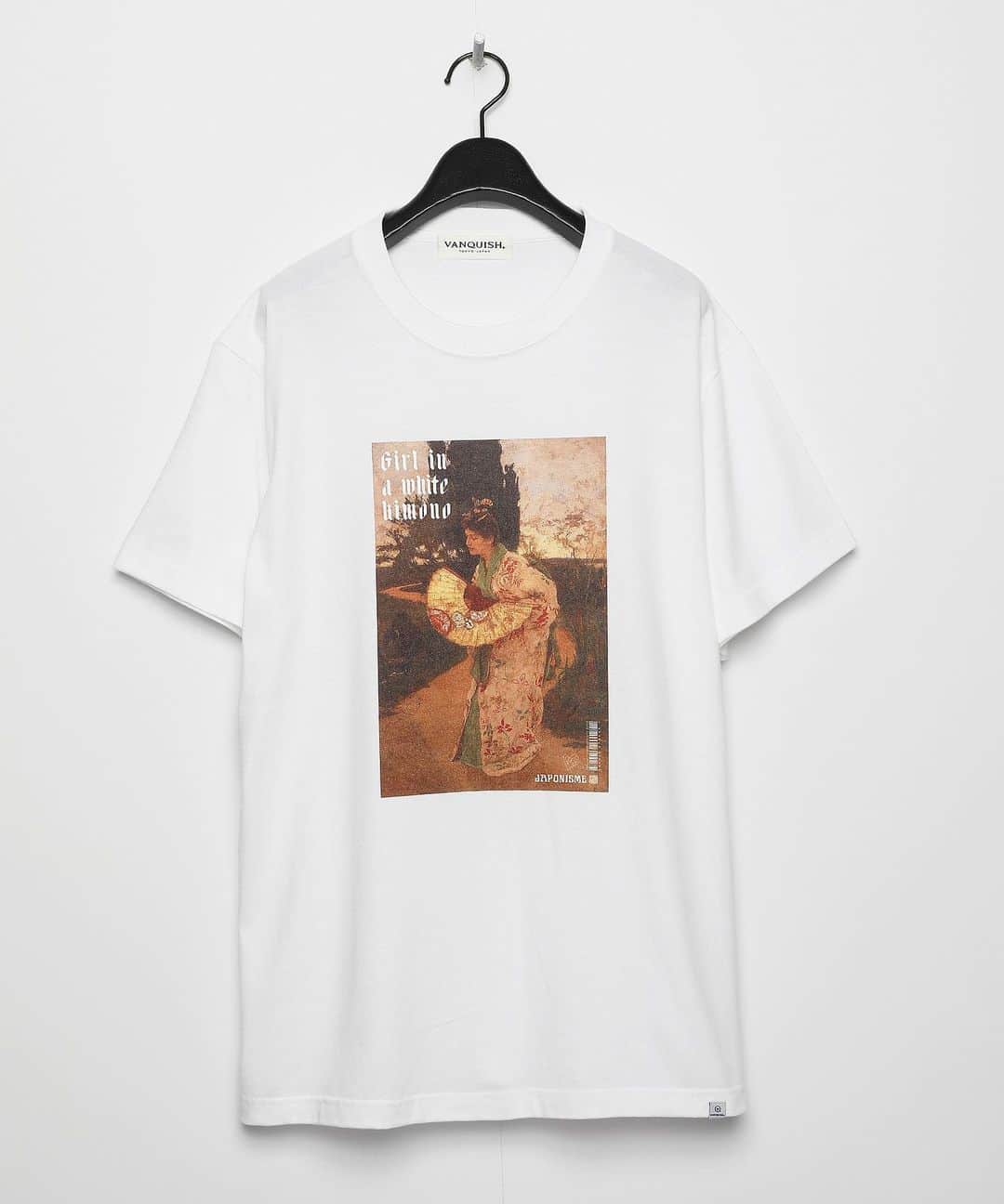 ヴァンキッシュのインスタグラム：「Coming Soon ... ㅤㅤㅤㅤㅤㅤㅤㅤㅤㅤㅤㅤㅤ ■ Geisha girl T-shirt[VWC060] Color:White/Black Size:M/L/XL JPY 7,150 (tax included)  ㅤㅤㅤㅤㅤㅤㅤㅤㅤㅤㅤㅤ Shop link bio！ ——————————————— ‪#VANQUISH #vanquishjp」
