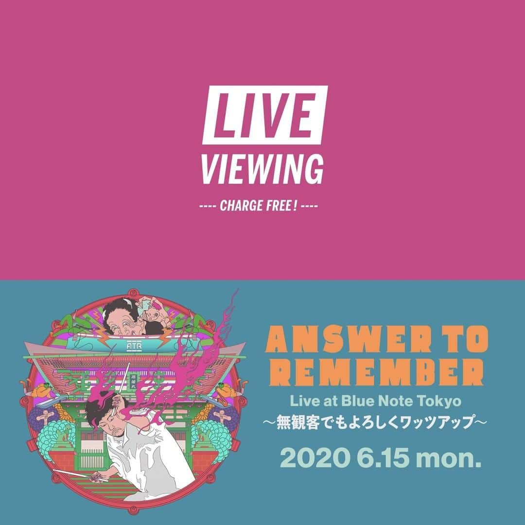 ブルックリンパーラー札幌さんのインスタグラム写真 - (ブルックリンパーラー札幌Instagram)「【LIVE VIEWING】 先日スタートした、ブルーノート東京での無観客ライブ配信シリーズ「LIVE STREAMING at BLUE NOTE TOKYO」。ブルックリンパーラー札幌では本日の公演をライヴビューイングでお届けします！  6/15（月）のショウはANSWER TO REMEMBER Live at Blue Note Tokyo “No audience but Yoroshiku What’s up”。どうぞお楽しみに！  2020 6.15 mon. ANSWER TO REMEMBER Live at Blue Note Tokyo “No audience but Yoroshiku What’s up” ［Start］ 8:00pm～（1 show）  Charge：Admission Free (入場無料) ※放映は最善の準備を行い実施致しますが、生配信の特性上、不慮の一時停止や映像・音声の乱れ、インターネット回線のトラブルによる公演の一時中断などが発生する可能性もございます。あらかじめご了承ください。 ※一部お席によっては視聴しづらい場合がございますので、ご予約時またはご来店時にライヴビューイングご希望の旨スタッフまでお伝えください。 ※ご予約のお客様は1 drink & 1 food のオーダーを頂戴いたします。  Brooklyn Parlor SAPPORO 011-209-3737  #livestreaming #answertoremember #bluenotetokyo #brooklynparlor #ブルックリンパーラー #live #evet #jazzlive #liveviewing #札幌 #赤レンガテラス」6月15日 14時00分 - brooklynparlorsapporo