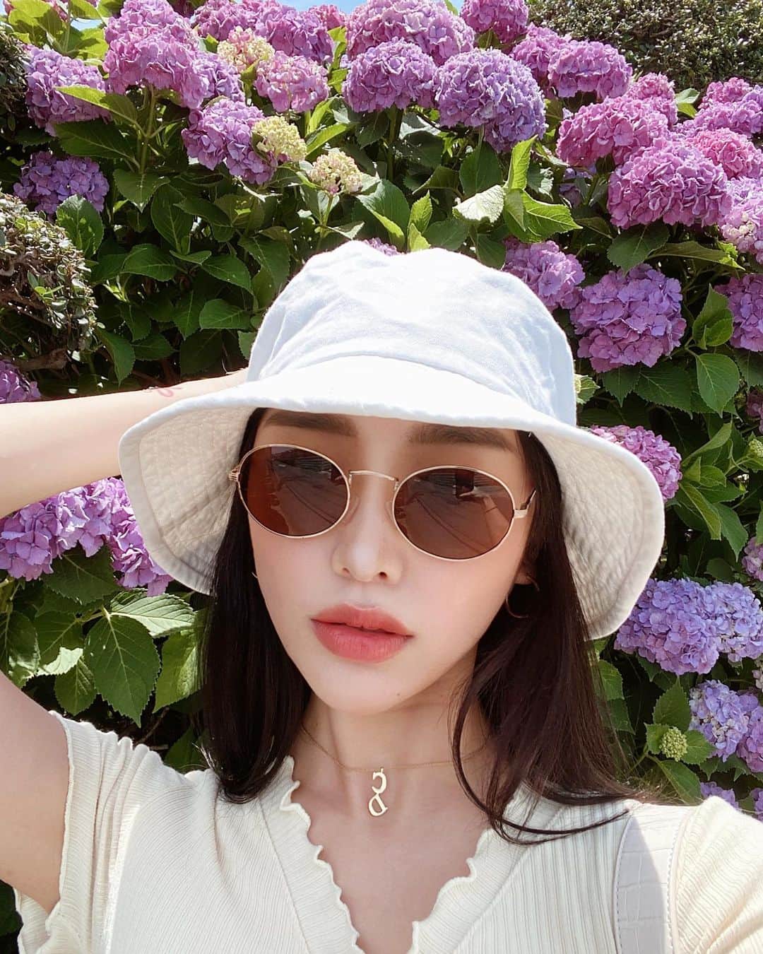 のインスタグラム：「紫陽花」