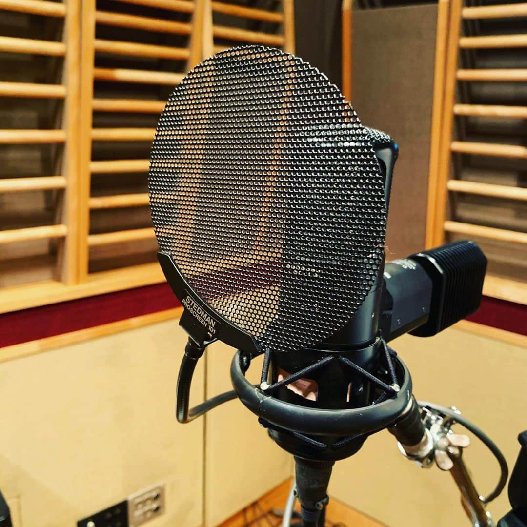 のインスタグラム：「色々気をつけつつ、幸せな時間を噛み締めております。 #recording #studio #secret #music #soul #rb #singer #lovelife #instagood #happy」