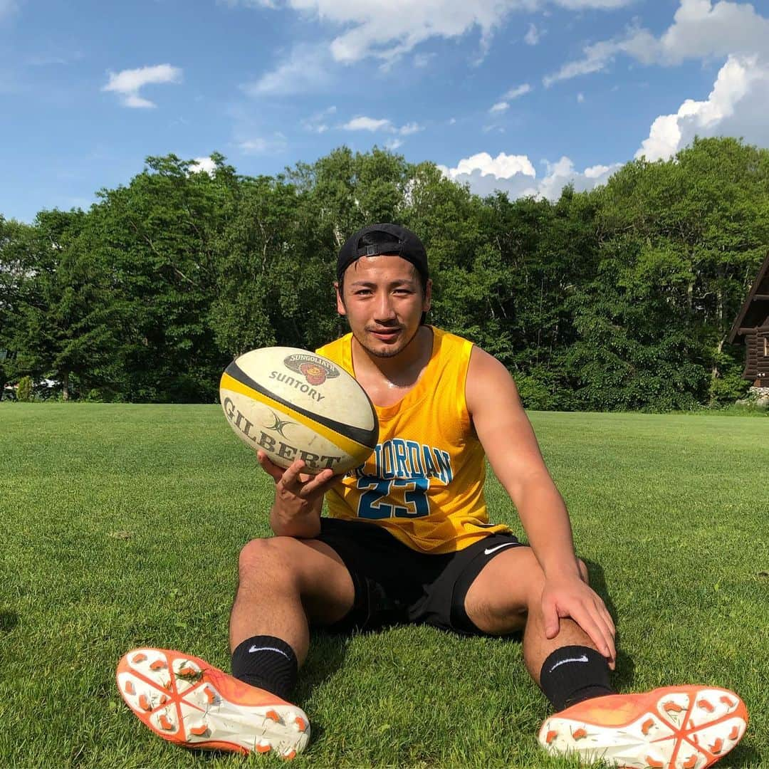 流大さんのインスタグラム写真 - (流大Instagram)「久しぶりのラグビーボール🏉 早くNZみたいに試合してファンと触れ合う時間が欲しい🙌  @sungoliath_official」6月15日 16時13分 - nagare0904