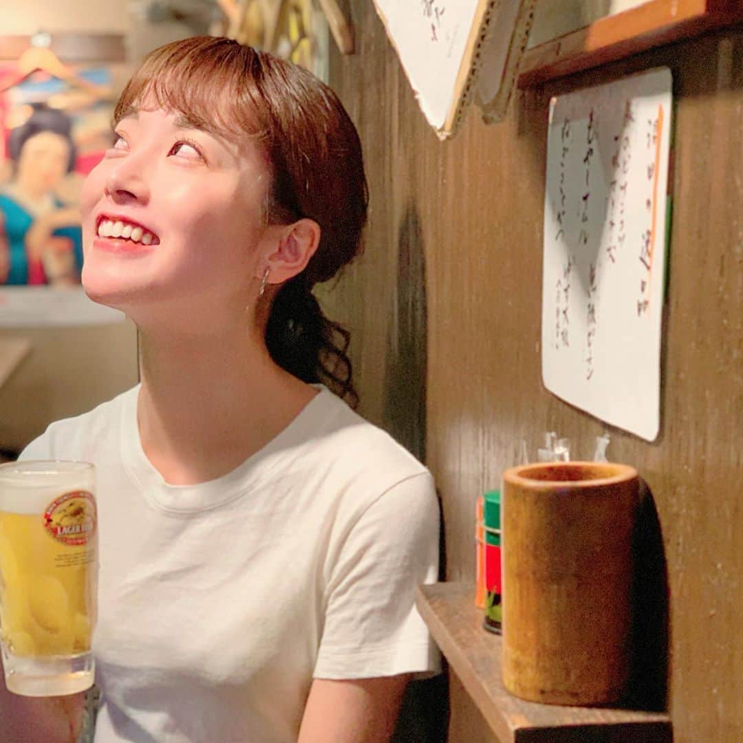 平川彩佳のインスタグラム：「. 1枚目📷 あづーーーーーー。。。 . 2枚目📷 グビッ🍻 . 3枚目📷 幸せ〜♡♡♡」