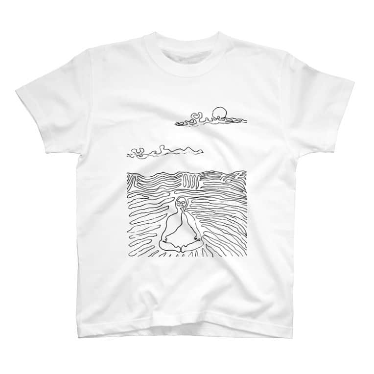浅野忠信のインスタグラム：「sun Tシャツ！ 発売中！  https://suzuri.jp/Tad/3969972/t-shirt/s/white」