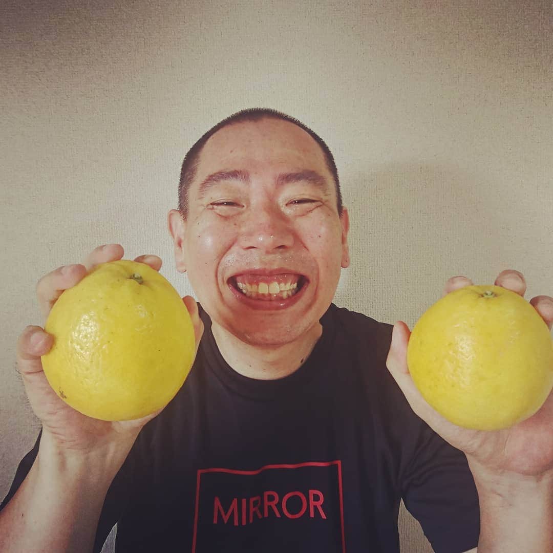 松本康太さんのインスタグラム写真 - (松本康太Instagram)「『河内晩甘』初夏から夏に旬を迎える珍しい国産柑橘！毎年この時期にオカンが送ってくれるフルーツ♪さっぱりしていて夏にぴったりで美味しいのです(*^^*) #河内晩柑 #愛南 #あいなんマザーズ #夏の柑橘 #柑橘類 #柑橘 #美味しい #レギュラー松本 #あるある探検隊 #初夏 #旬 #珍しい #フルーツ #晩柑 #あいなん柑」6月15日 20時58分 - aruarutankentai.matsumoto