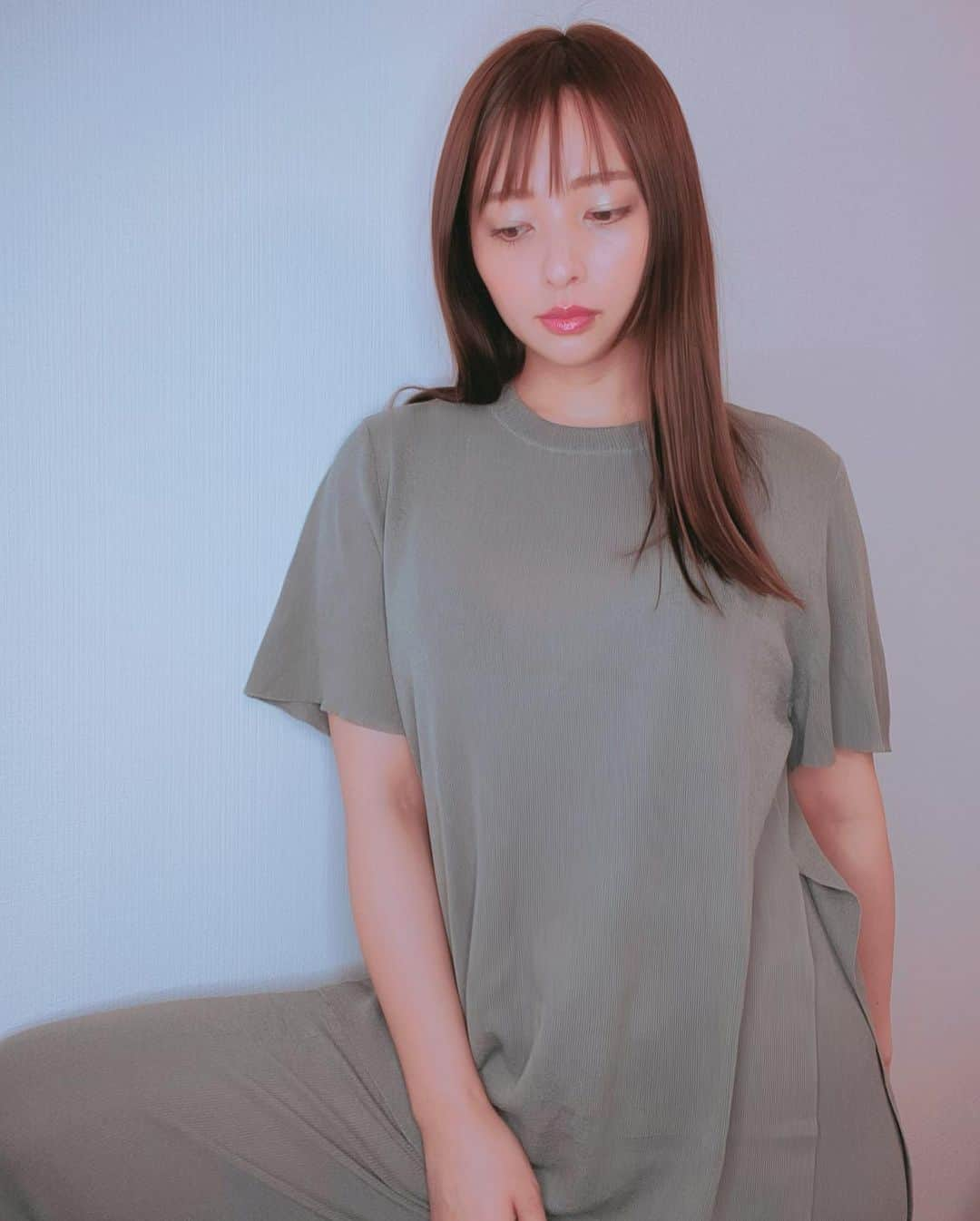 水崎綾女さんのインスタグラム写真 - (水崎綾女Instagram)「このお洋服着心地良き🧡 * * #ootd #fashion #セットアップ #夏服 #summer #outfit  #cordinate #tops #bottomsup」6月15日 21時12分 - misakiayame