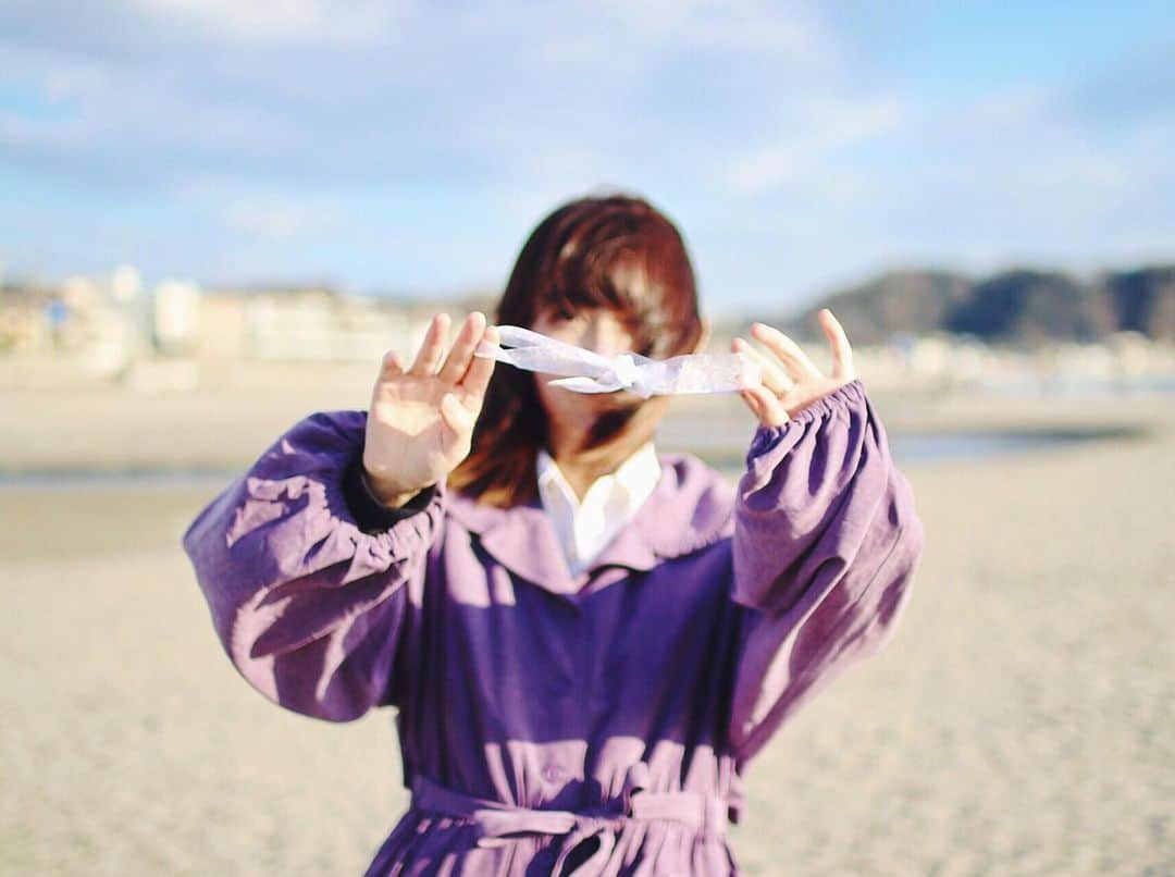 塩見珠希さんのインスタグラム写真 - (塩見珠希Instagram)「動画だしました、 動画でチラッと触れた全頭茶髪の時の写真がこちらです🐥 #鎌倉」6月15日 21時46分 - _shiomi6