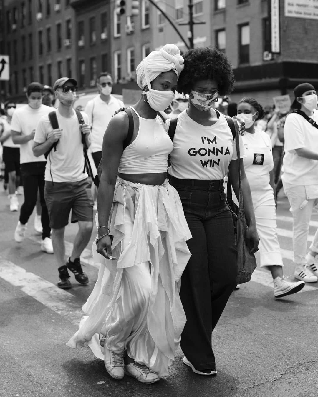 スコット・シューマンのインスタグラム：「#brooklynliberation  #blacktranslivesmatter June 14th, 2020」