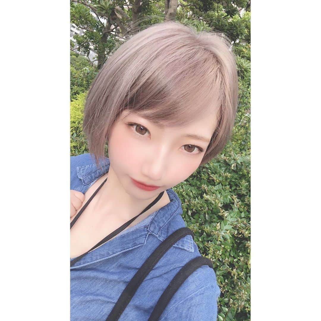 のインスタグラム：「﻿ 久々美容院💈﻿ ﻿ 最近ずっと#ホームカラー　で痛みまくってたから﻿ 生き返った✨﻿ ﻿ 透明感のあるカラーってオーダーでこんなに好みの色になるなんて  L'wisの店長さん神技💓﻿ ﻿ ﻿ ﻿」