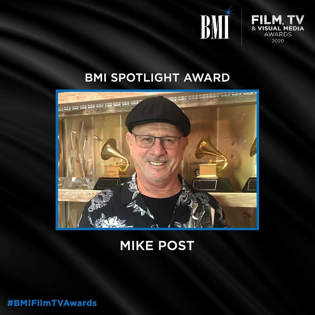 Broadcast Music, Inc.さんのインスタグラム写真 - (Broadcast Music, Inc.Instagram)「Celebrated #BMIComposer #MikePost received a #BMIFilmTVAwards for his work on #MagnumP. and a BMI Spotlight Award in recognition of his renowned work on the longest running drama in TV history, Law & Order: #SVU」6月16日 0時09分 - bmi