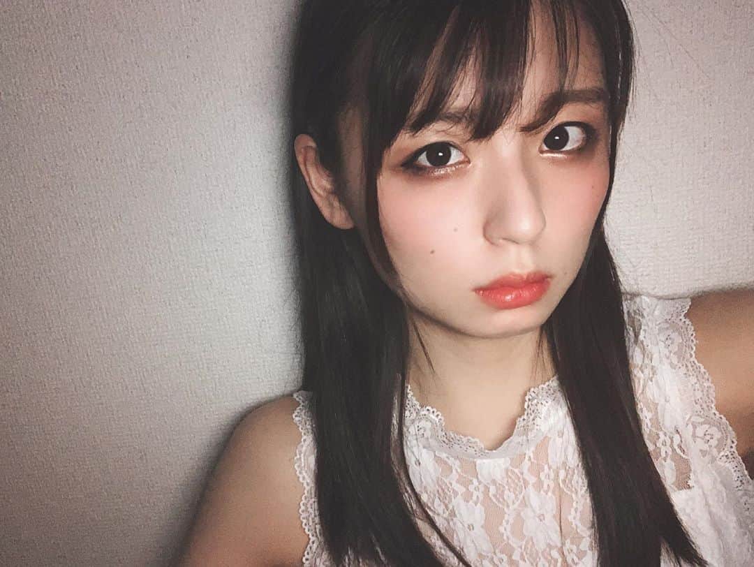 竹本茉莉さんのインスタグラム写真 - (竹本茉莉Instagram)「📸📸📸 #明け方 #地雷メイク #selfie」6月16日 0時22分 - matsuri_morikawa