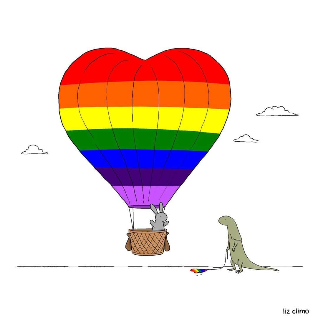 リズ・クライモさんのインスタグラム写真 - (リズ・クライモInstagram)「❤️🧡💛💚💙💜 #mondaymood」6月16日 0時45分 - lizclimo