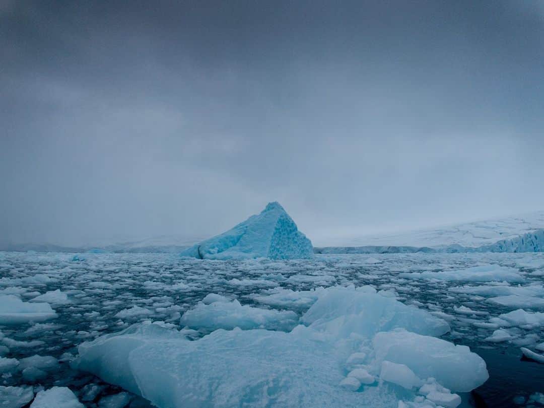National Geographic Travelさんのインスタグラム写真 - (National Geographic TravelInstagram)「Photo by Michaela Skovranova @mishkusk // Sponsored by @OPPO // Deep tones of blue in icebergs occur when the snow gets compressed over time and becomes what is referred to as glacier ice. The air bubbles trapped in the snow compress, creating less of a chance of light being scattered. The color blue travels in shorter wavelengths and gives icebergs their beautiful hues. I am forever fascinated by these beautiful ice structures. One has to wonder just how long ago these small air bubbles became trapped in the ice and what information they may hold. // Uncover the ultimate camera with the OPPO #FindX2Pro and its Ultra Vision Camera System.」6月16日 1時29分 - natgeotravel