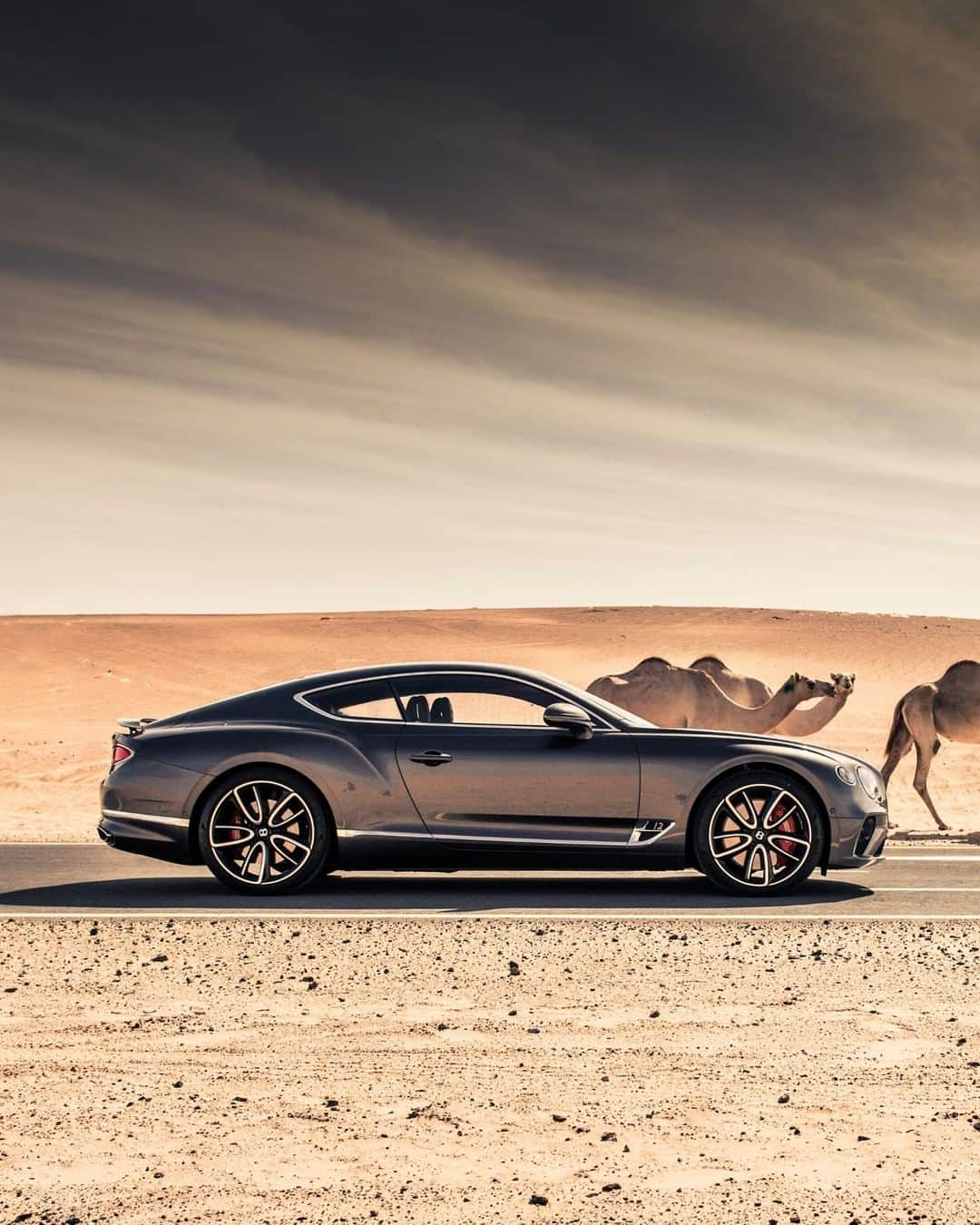 ベントレーさんのインスタグラム写真 - (ベントレーInstagram)「Spectators may stare. The #Bentley #ContinentalGT. #WorldOfBentley _ Continental GT WLTP drive cycle: combined fuel consumption: 20.8 mpg (13.6 l/100 km), combined CO₂: 308 g/km」6月16日 1時30分 - bentleymotors