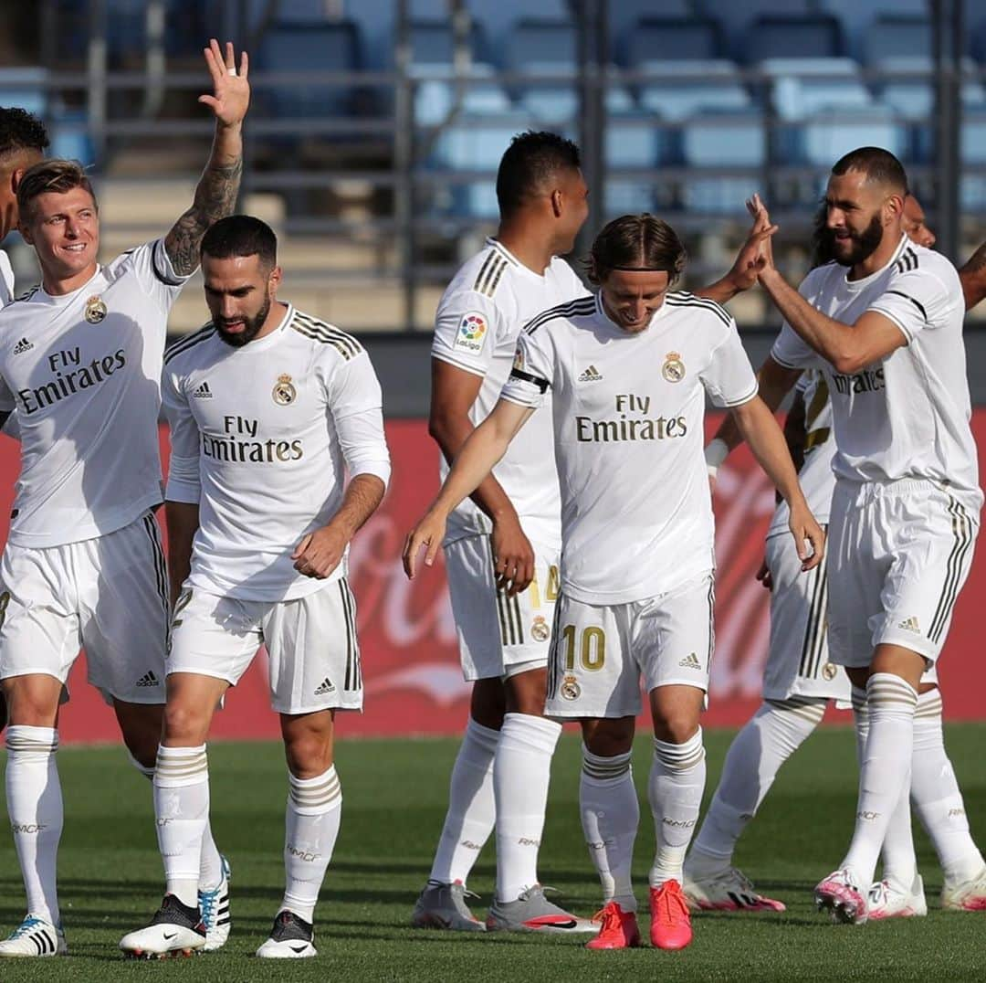 ルカ・モドリッチさんのインスタグラム写真 - (ルカ・モドリッチInstagram)「Good way to be back ⚽️ 🙏🏻#HalaMadrid」6月16日 2時26分 - lukamodric10