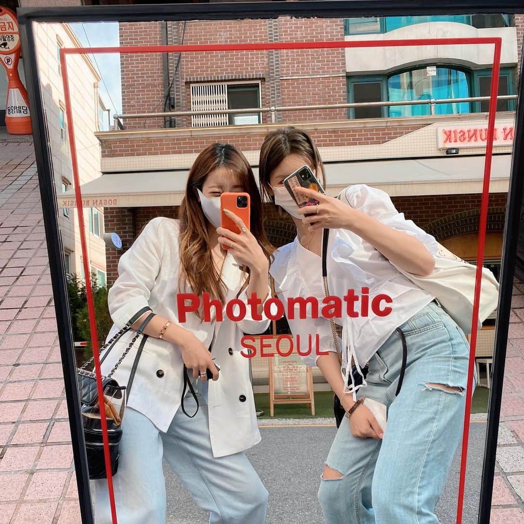 COCO さんのインスタグラム写真 - (COCO Instagram)「♥ fun day with my sister. 더위먹은 표정ㅋㅋㅋㅋ my last face 🤣 was way too hot☀️ nice weather?」6月16日 2時52分 - rilaccoco