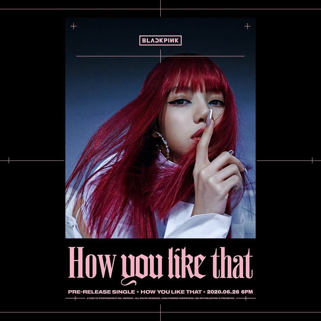 リサさんのインスタグラム写真 - (リサInstagram)「+ HOW YOU LIKE THAT + #BLACKPINK #COMEBACK」6月16日 12時53分 - lalalalisa_m