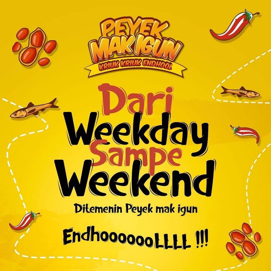 Ivan Gunawanさんのインスタグラム写真 - (Ivan GunawanInstagram)「・・・ . Buat kalian penggemar @peyek.mak.igun .... !!! Cusssss di orderrrrrr Peyek keENDHOOOLan ini !  PEYEK ENDHOOOLLLLL !!!! @ivan_gunawan  Dibuat dengan cinta tersedia dengan 5 Varian : 🥜 Peyek Kacang 🐟 Peyek Teri 🌶 Peyek Rawit . 💚 peyek Cabe Ijo 🦐peyek udang rebon  Order via Whatsapp : ( PILIH SALAH SATU SAJA YA ) • 08176600004 • 08176600076 • 08176600086 • 082137214321 . . #ivangunawan #peyekmakigun #peyekteri #peyekrawit #peyekkacang #peyekcabeijo #peyek udang rebon」6月16日 14時14分 - ivan_gunawan