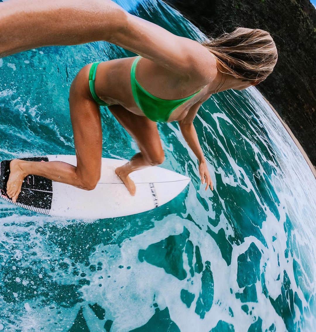 アラナ・ブランチャードのインスタグラム：「My escape💙」