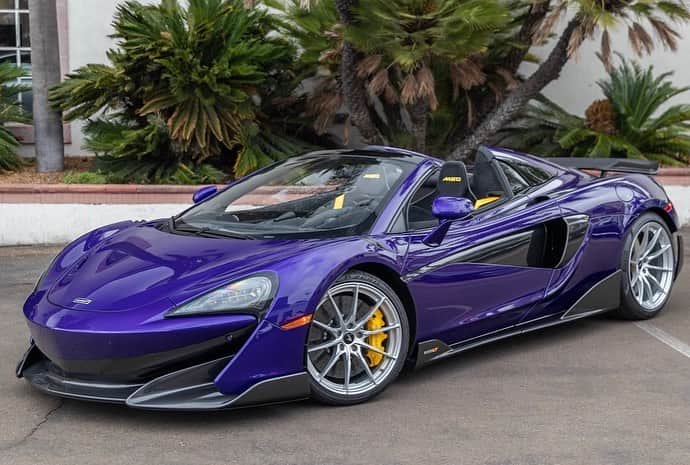 Dirk A. Productionsのインスタグラム：「🔥READY TO BE YOURS 2020 McLaren 600LT Spider MSO •Brand New •High Spec & Super Rare Combo •Senna Race Seats 🌍Worldwide Shipping Ready INTERESTED? DM or TEXT (424) 256-6861」