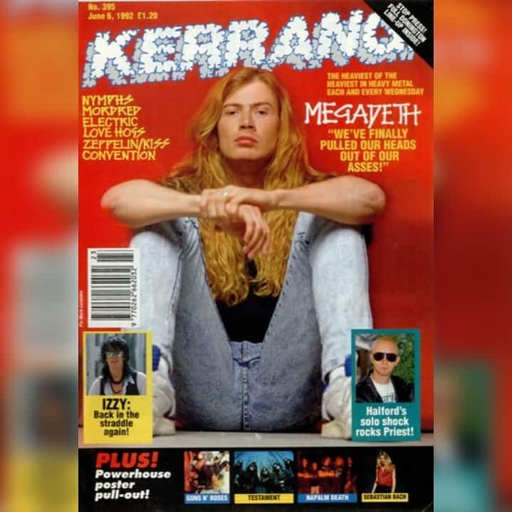 Megadethさんのインスタグラム写真 - (MegadethInstagram)「Check out some old school COUNTDOWN TO EXTINCTION era magazine covers. What’s in your collection?」6月16日 6時57分 - megadeth