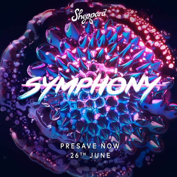 シェパードのインスタグラム：「Not long now until our next single, “Symphony” is released. We’re so excited for this one. Pre-save link in bio ❤️」