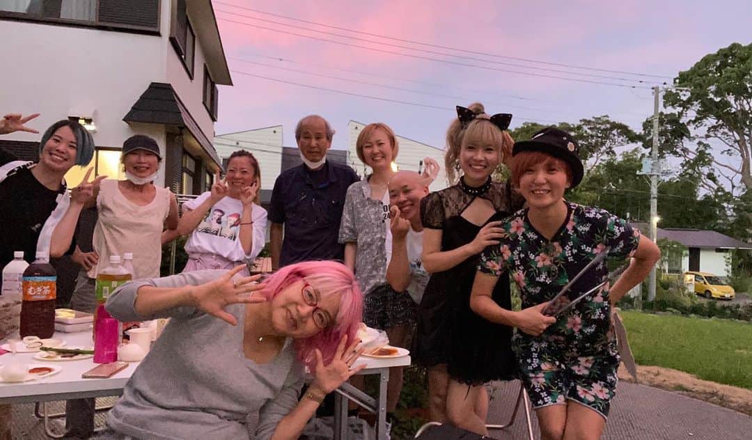 のインスタグラム：「コロナで ずーーっと 会う人が少なかったから  なんだか新鮮な1日。  楽しい仲間❤️」