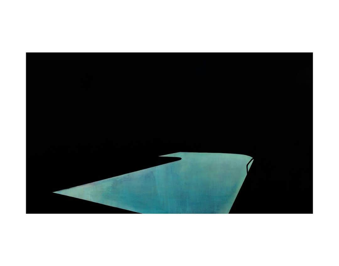 Robert Bingamanのインスタグラム：「The Night Pools are somehow many things to many people. Everything from the utterance of pure, present speech in the vast stillness of no place and no mind to the fading specificity of a place that lives in your memory. I have occasionally provided hand rails for those who wish to not go too deep too fast. Pool 4 is one such pool. Available now, in quite limited quantities, in the form of an ink-rich print on paper. Link in the bio.」