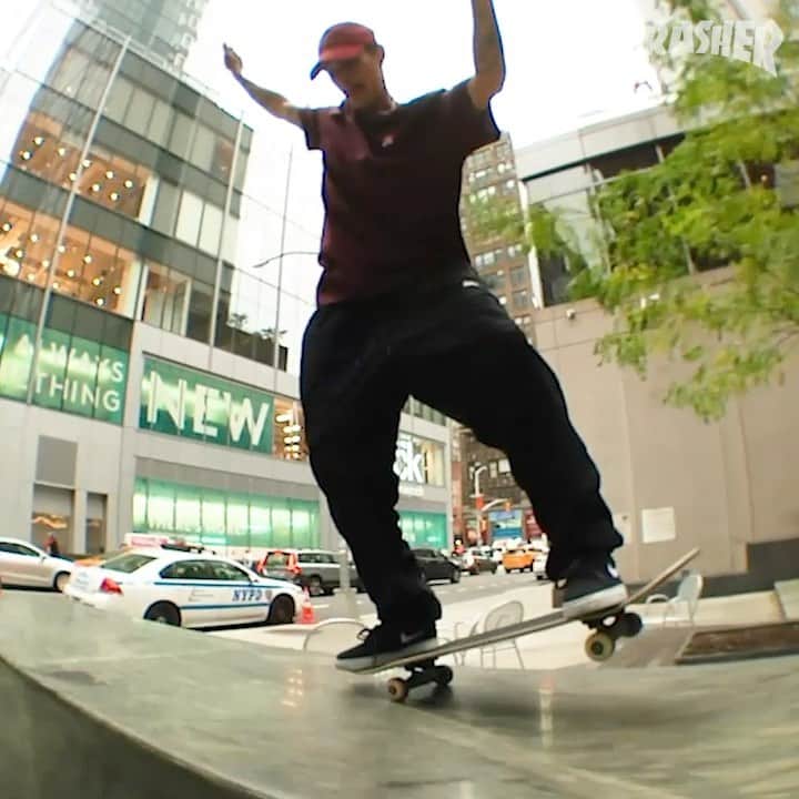 スラッシャーのインスタグラム：「😤 @romliss x @primitiveskate ROUGH CUT now playing on all Thrasher channels 🛰」