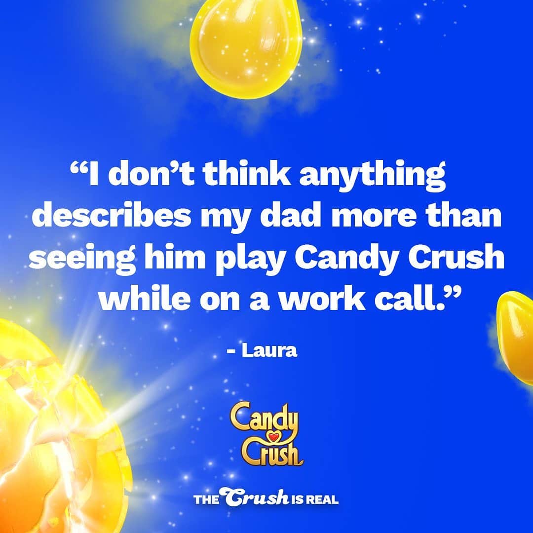 Candy Crushさんのインスタグラム写真 - (Candy CrushInstagram)「We KNEW this is what you were all doing while on your conference calls 👀  Thanks Laura for sharing, does anyone else have any sneaky Crushing stories?!」6月16日 23時19分 - candycrushsaga