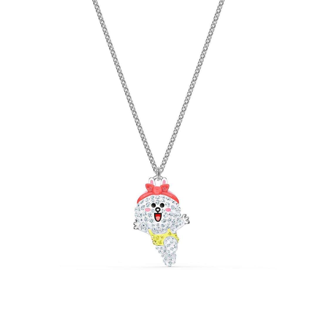Vogue Taiwan Officialさんのインスタグラム写真 - (Vogue Taiwan OfficialInstagram)「#VogueLuxury  Swarovski施華洛世奇 X LINE Friends! 首波主打星：熊大、兔兔、莎莉！  售價問我！  #swarovski #line #linefriends #linebrown #linesally #lonecony @swarovski @linefriends  #accessories #bracelets #necklace #earrings #swarovskilinefriends #cartoon 🖌#ChatHsu」6月16日 15時02分 - voguetaiwan
