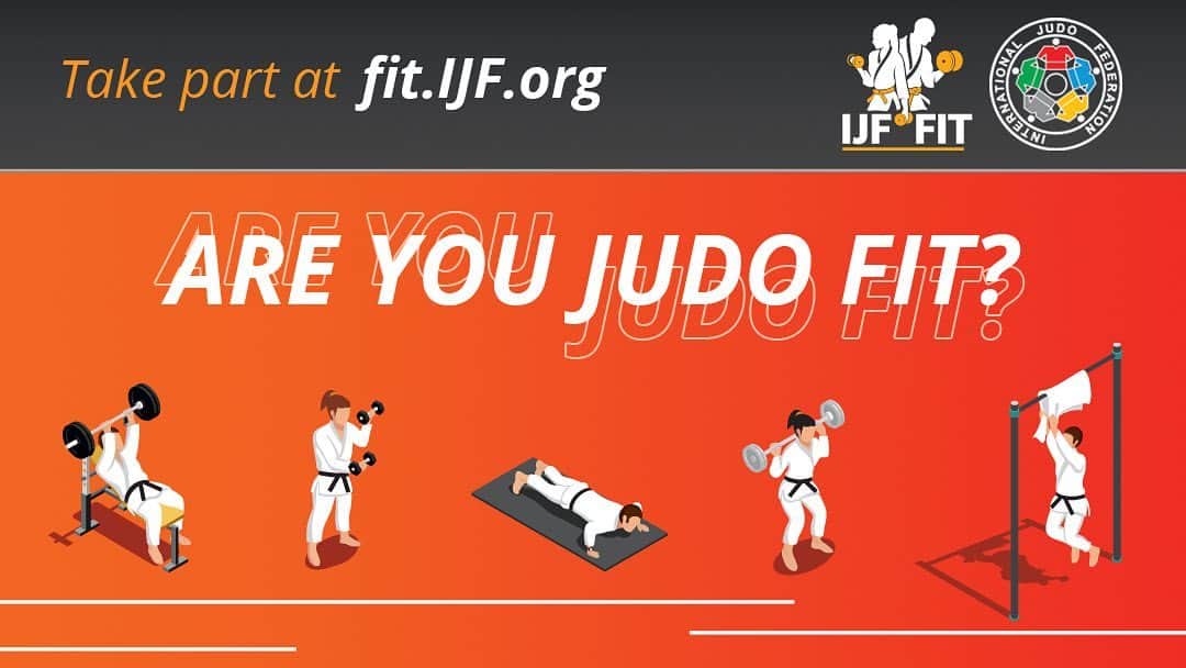 のインスタグラム：「【#judofitjapan】🥋 最近運動していますか🏃‍♂️？ トップ選手や友人と一緒に自分自身の可能性に挑戦してみましょう！ 挑戦の様子は是非「#judofitjapan」🇯🇵のハッシュタグをつけて投稿してください💪 #judo #柔道 #judofit #judostrong #ijffit」